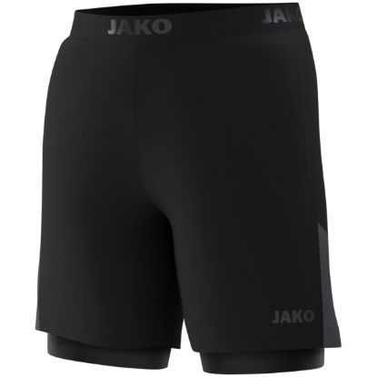 Afbeeldingen van 2-in-1 short Power zwart